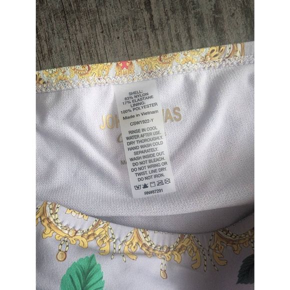 JOHNNY WAS Raina Floral Tassel Bikini Bottom - Picture 4 of 5